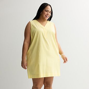 Plus Size Sonoma Goods For Life® Everyday Shift Dress