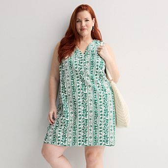 Plus Size Sonoma Goods For Life® Everyday Shift Dress