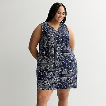 Plus Size Sonoma Goods For Life® Everyday Shift Dress
