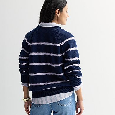 Women's Sonoma Goods For Life® Rollneck Raglan Sweater