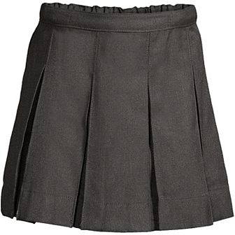 Girls 4-16 Lands' End Plaid Top of Knee A-line Skirt