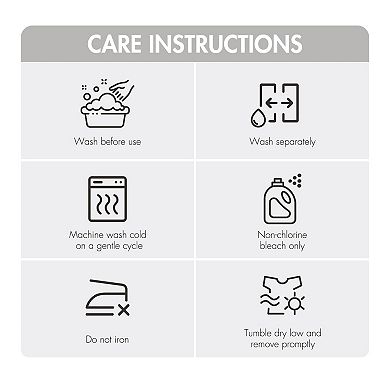 Madison Park Roan Border 6-Piece Bath Towel Set