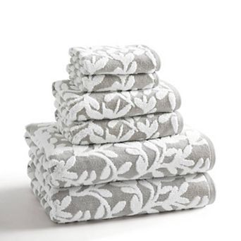 Madison Park Skyler 6 pc Decorative Bath Towel Set