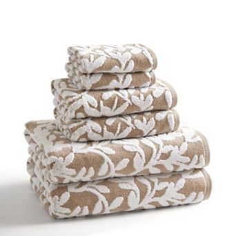 Madison Park Skyler 6 pc Decorative Bath Towel Set