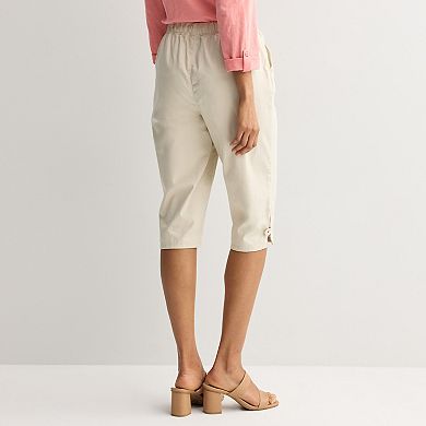 Women's Croft & Barrow® Pull On Denim Skimmers