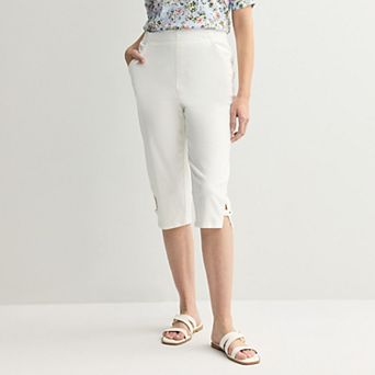 Women's Croft & Barrow® Pull On Denim Skimmers