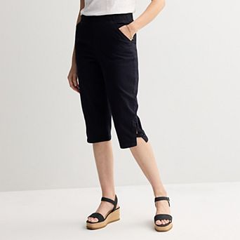 Women's Croft & Barrow® Pull On Denim Skimmers