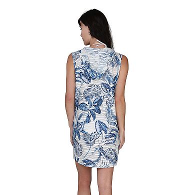 Women's Portocruz Sleeveless Zip Hoodie Dress Cover-Up