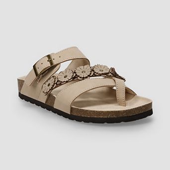 Sonoma Goods For Life® Canddic Floral Footbed Women's Sandals