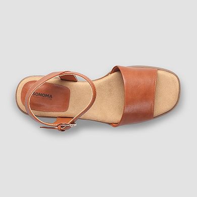 Sonoma Goods For Life® Mikel Women's One Band Heeled Sandals