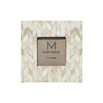 Artemis 3x3 Picture Frame - Handcrafted Bone
