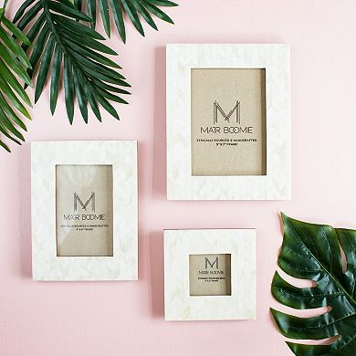 Artemis 3x3 Picture Frame - Handcrafted Bone