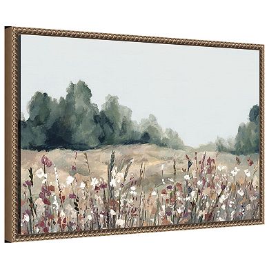 Muted Meadows by Hannah Dawson Framed Canvas Wall Art Print