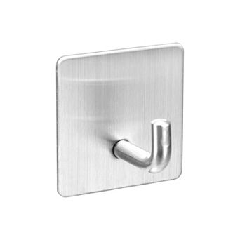 1 pc Self Adhesive Wall Hooks, 304 Stainless Steel Sticky Hooks Hanger