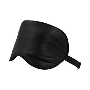 Soft Silk Travel Eye Rest Relax Eyes Pad Sleeping Shade Cover Blindfold