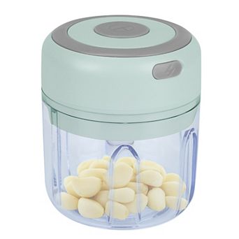 Mini Electric Garlic Chopper Cordless Food Processor for Veggies & Baby Food