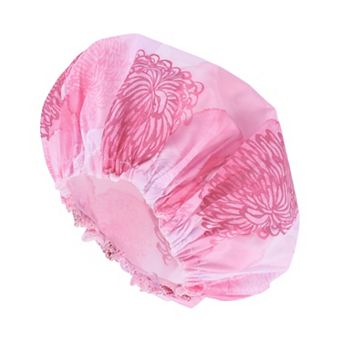 1 pc Durable Shower Cap for Business and Travel