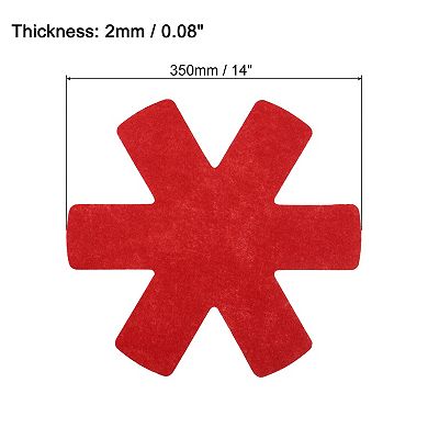 Pot and Pan Protectors, 3pcs 350mm 14 Inch Pot Separator, Stacking Pan Protectors Dividers