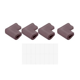 Corner Guards Edge Protectors, U Foam Safety Bumper W Self-Adhesive Tape, 2.16"x1.38"x0.315"