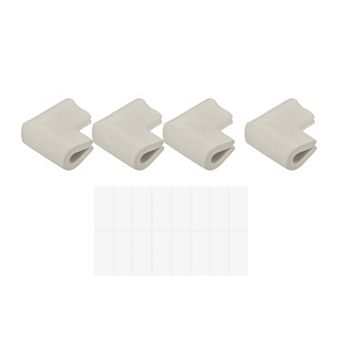 Corner Guards Edge Protectors, U Foam Safety Bumper W Self-Adhesive Tape, 2.16"x1.38"x0.315"