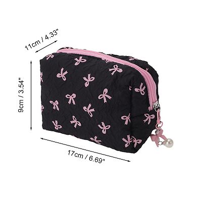 Women's Square Bag with Pendant Bow Coin Purse 1 Pc