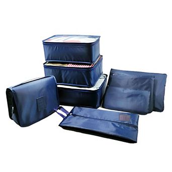 Zipper Design Packing Cube Set for Luggage 8 pc