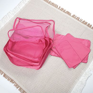 Zipper Design Packing Cube Set for Luggage 6 Pcs