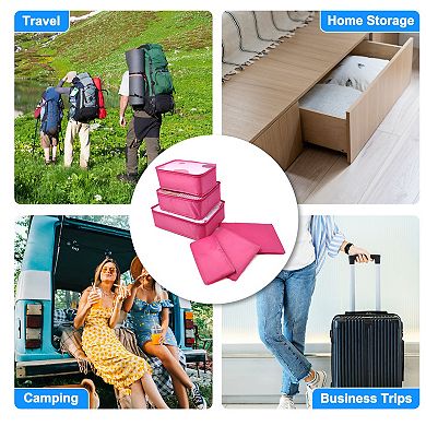 Zipper Design Packing Cube Set for Luggage 6 Pcs