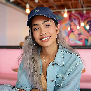 Dalix Noodles Embroidered Casual Cap