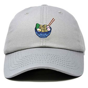 Dalix Noodles Embroidered Casual Cap