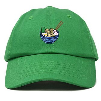 Dalix Noodles Embroidered Casual Cap