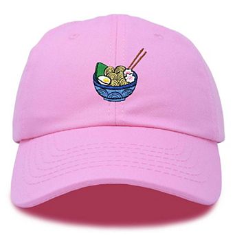 Dalix Noodles Embroidered Casual Cap