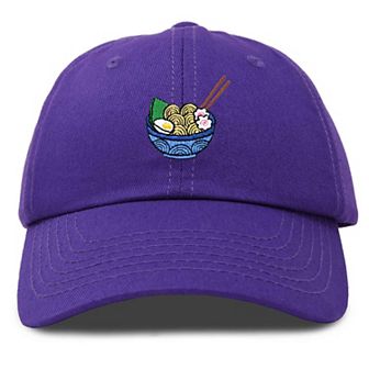 Dalix Noodles Embroidered Casual Cap
