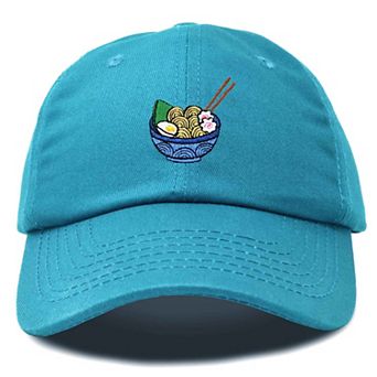 Dalix Noodles Embroidered Casual Cap