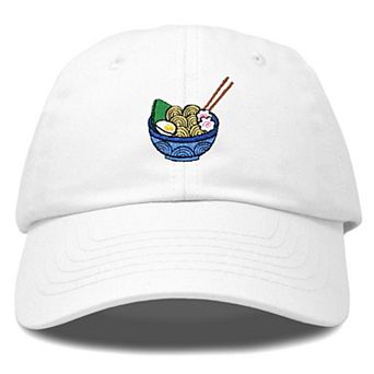Dalix Noodles Embroidered Casual Cap