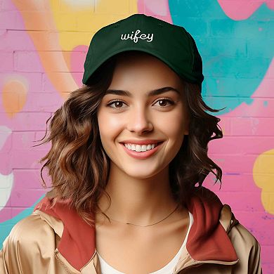 Dalix Wifey Embroidered Everyday Cap