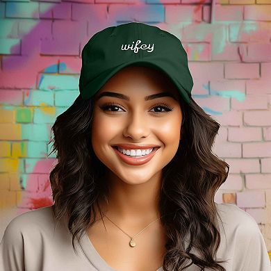 Dalix Wifey Embroidered Everyday Cap