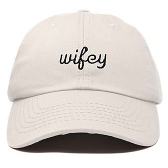 Dalix Wifey Embroidered Everyday Cap