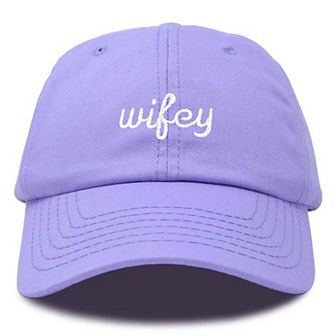 Dalix Wifey Embroidered Everyday Cap