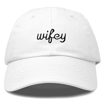Dalix Wifey Embroidered Everyday Cap