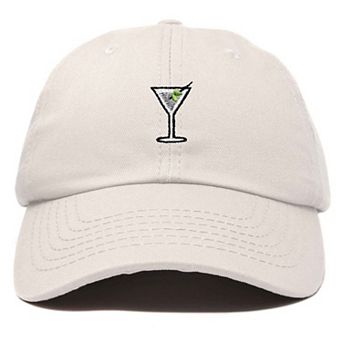 Dalix Martini Embroidered Casual Cap