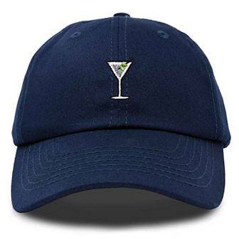 Dalix Martini Embroidered Casual Cap