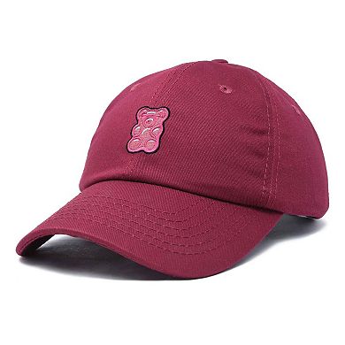Dalix Pink Gummy Embroidered Casual Cap