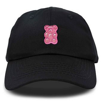 Dalix Pink Gummy Embroidered Casual Cap