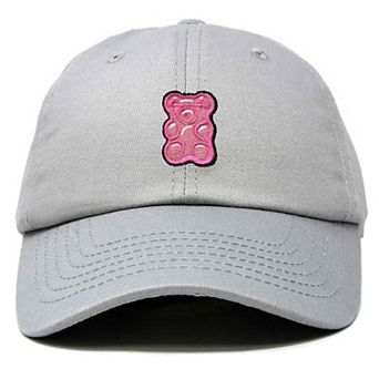 Dalix Pink Gummy Embroidered Casual Cap