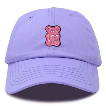 Dalix Pink Gummy Embroidered Casual Cap