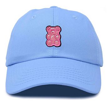 Dalix Pink Gummy Embroidered Casual Cap
