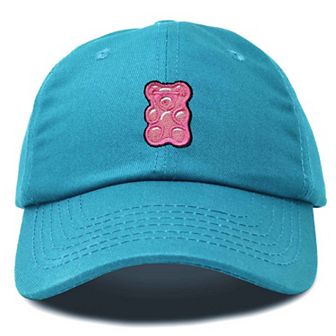 Dalix Pink Gummy Embroidered Casual Cap