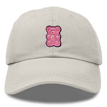 Dalix Pink Gummy Embroidered Casual Cap