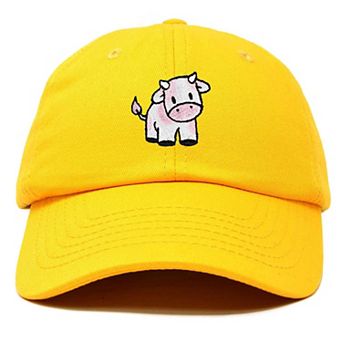 Dalix Strawberry Cow Embroidered Cap